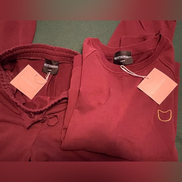 Kittenish Logo Sweatshirt and Pant Set - Picture 14 of 14